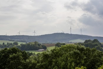Wind Mills on Hill