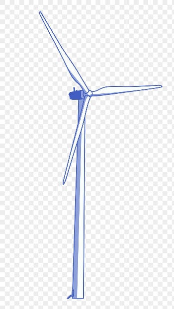Wind turbine png sticker, renewable | Free PNG - rawpixel