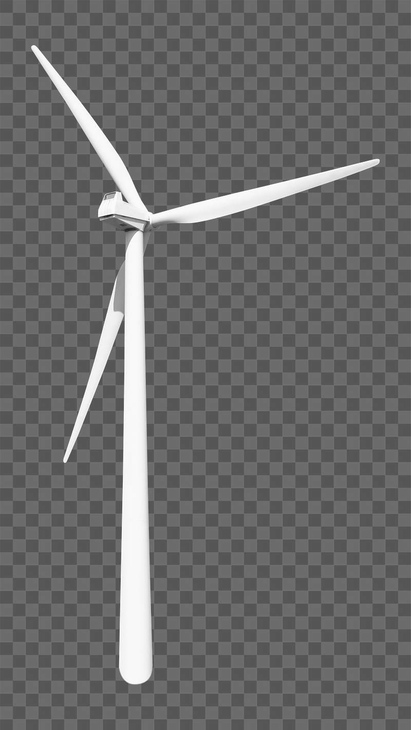 Wind turbines  png sticker, | Free PNG - rawpixel