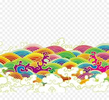 Wind wave Animation Cartoon - Dragon Boat Festival,wave 