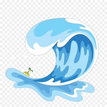 Wind wave Cartoon Sea - wave 