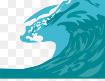 Wind wave Wave vector Euclidean vector - Deep blue sea water 