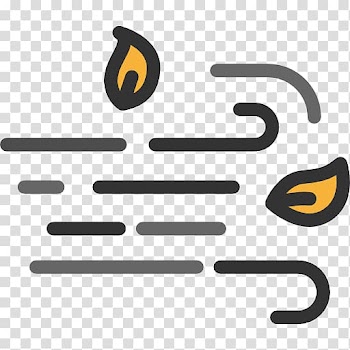 Wind Weather Scalable Graphics Icon, Autumn leaves transparent background PNG clipart