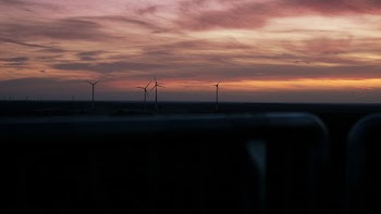 Windmill during Sunset