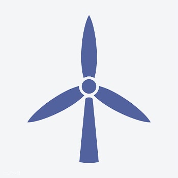 Windmill icon isolated on background | Free stock vector - 457531