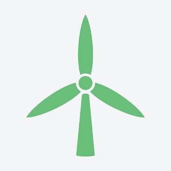 Windmill icon isolated on background | Free stock vector - 457574