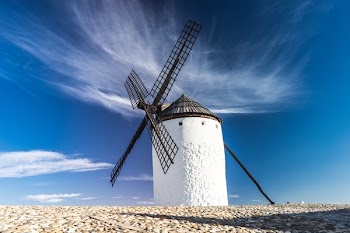 Windmill Under Blue Sky