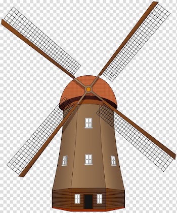 Windmill , WREATH WATERCOLOR transparent background PNG clipart