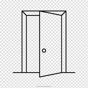 Window Coloring book Drawing Door , halloween high-grade door transparent background PNG clipart