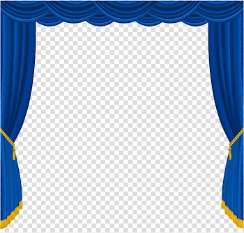 Window Curtain , Blue Curtains Decor , blue curtain frame transparent background PNG clipart