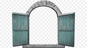 Window Door Clip art - Retro door 