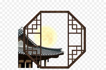 Window Fengmu Chinoiserie Picture frame - Retro windows 