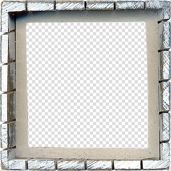 Window frame Brick, Brick windows transparent background PNG clipart