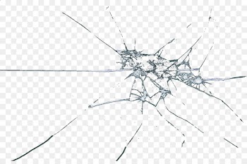 Window Glass Transparency and translucency Clip art - wall crack 