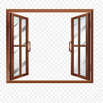 Window House Building Clip art - Vector open windows 