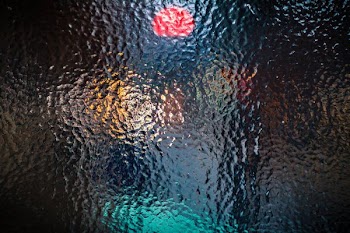 Window Iced Over