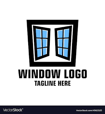 window logo design