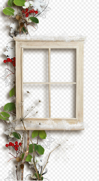 Window Picture frame Clip art - Doors and windows plant 