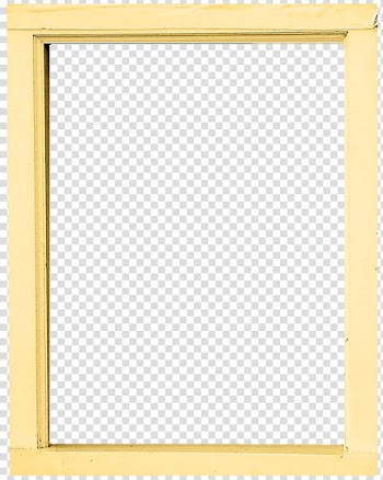 Window Square frame Area, Beautiful orange Frame transparent background PNG clipart