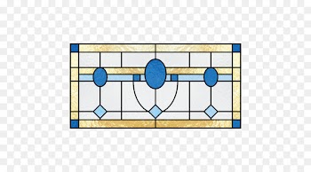 Window Stained glass The Kiss Design Art Nouveau - window 