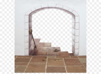 Window Table Door Room Wall - White brick wall doors and stairs 