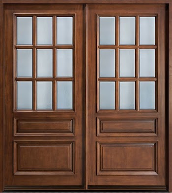 Window treatment Door Solid wood, Door transparent background PNG clipart