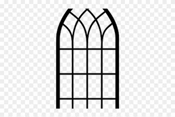 Windows Clipart Svg - Arch Window Frame Png
