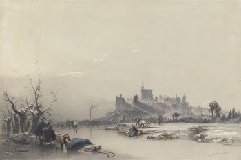 Windsor Castle from the Frozen | Free Photo - rawpixel