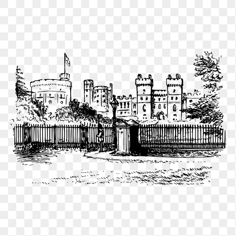 Windsor Castle  png sticker | Free PNG - rawpixel