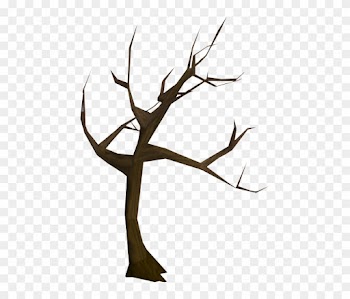 Windswept Tree - Dying Tree Png
