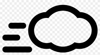 Windy Weather Cloud Comments - Portable Network Graphics