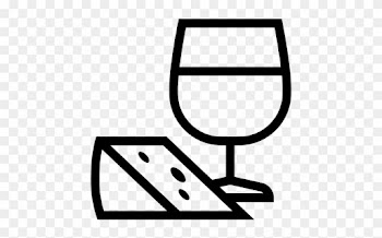 Wine And Cheese Icon - Food And Wine Icon