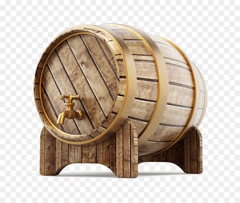 Wine Barrel Tap Oak Stock photography - Wine barrels 