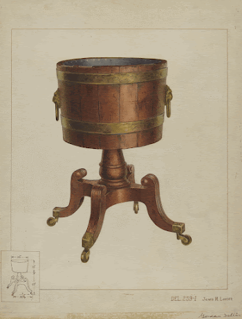 Wine Cooler (c. 1937) by James | Free Photo - rawpixel