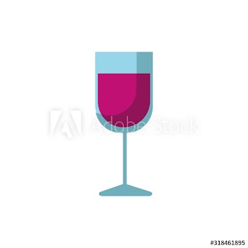wine cup drink icon