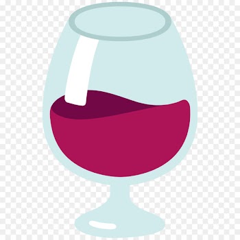 Wine glass Apple Color Emoji Drink - Wineglass 