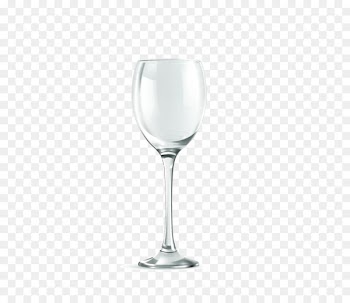 Wine glass Champagne glass Material - Transparent glass vector 