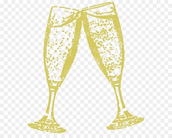 Wine glass Champagne glass Table-glass - champagne 