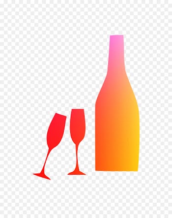 Wine glass Glass bottle -  