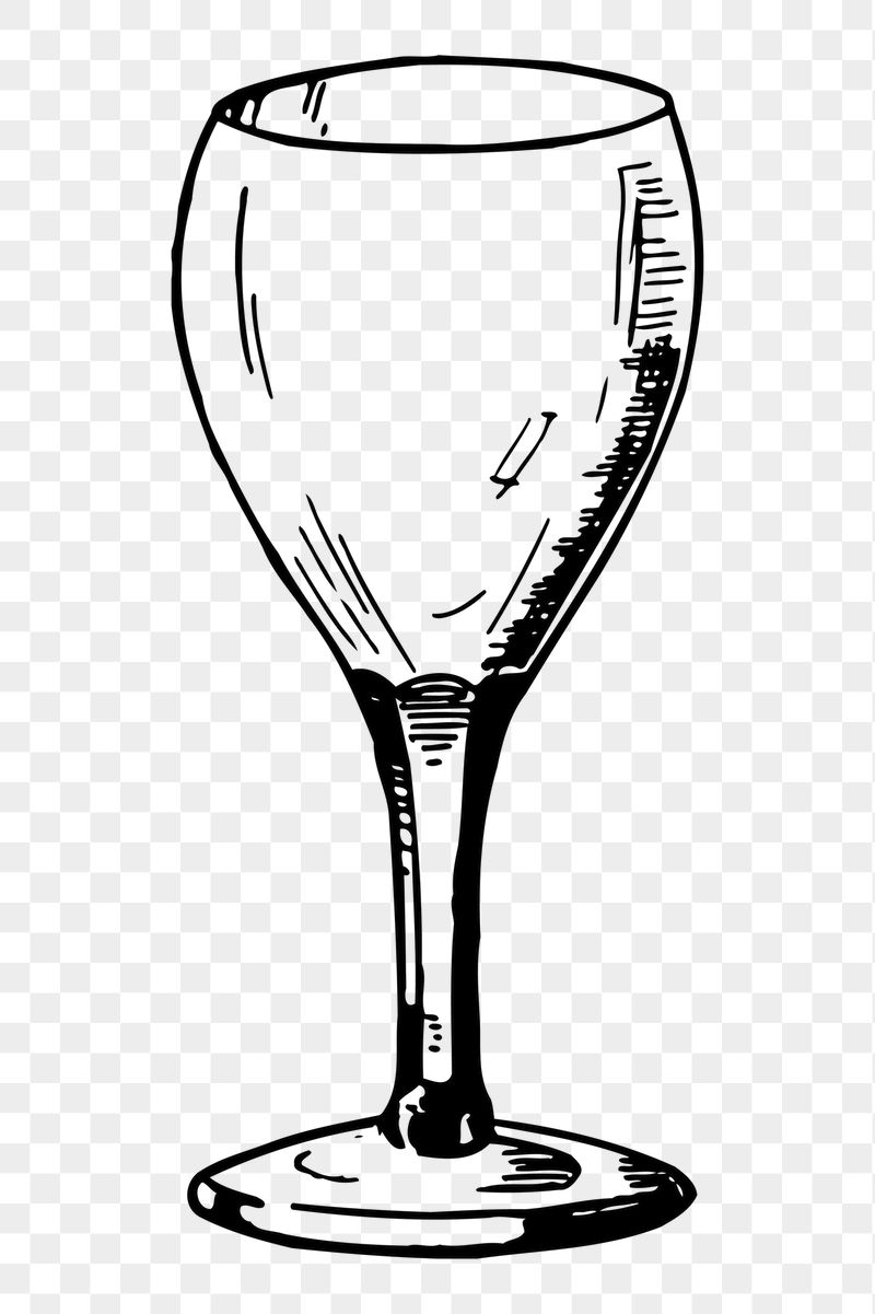 Wine glass png sticker illustration, | Free PNG - rawpixel