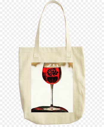 Wine glass Tote bag Red Wine Product - wine 