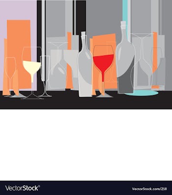 Wine illustration vector image
