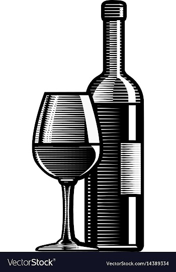  					Wine vector image														