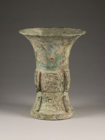 Wine Vessel (zun) with Design | Free Photo - rawpixel