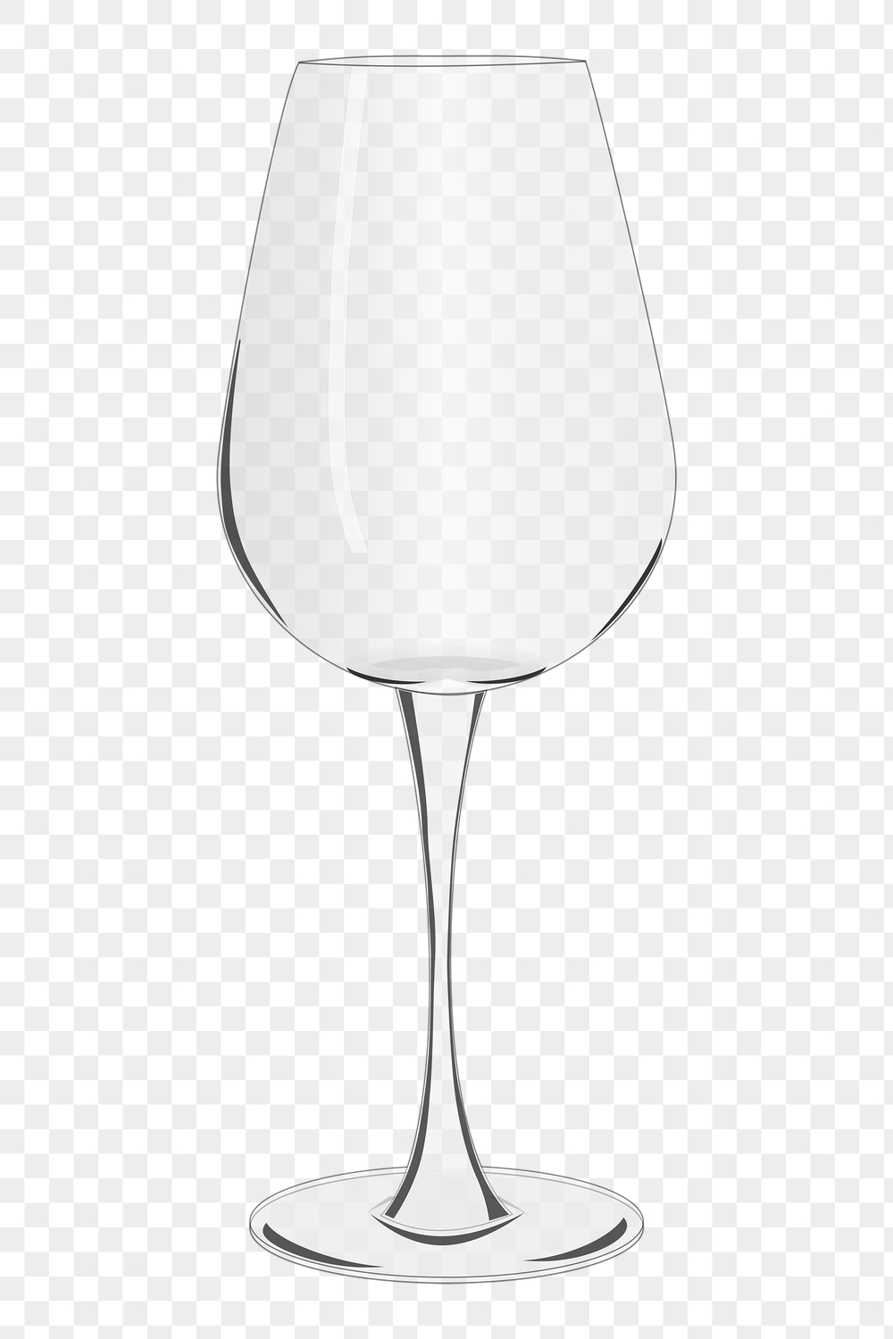 Wineglass png sticker object illustration, | Free PNG - rawpixel