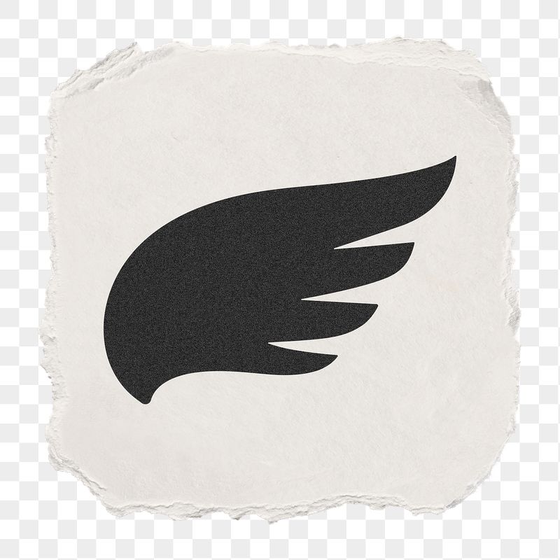 Wing png icon sticker, ripped | Free Icons - rawpixel