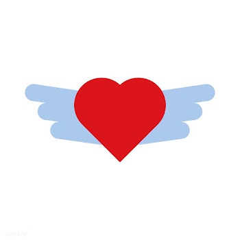 Winged heart | Free stock vector - 559593