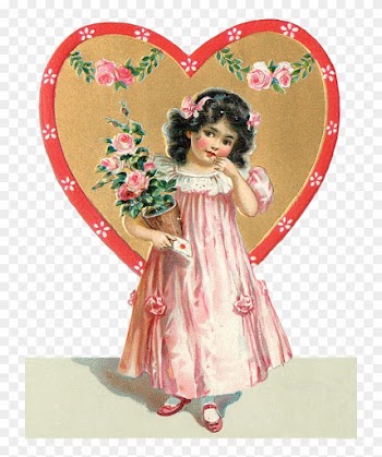 Wings Of Whimsy - Victorian Valentine Girl