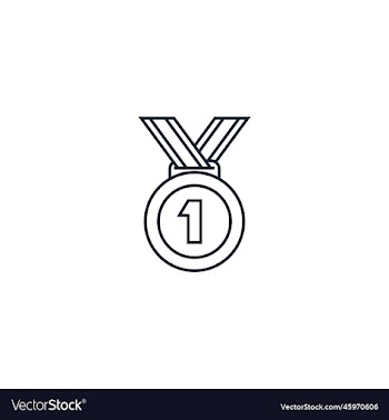 winner creative icon line from success icons