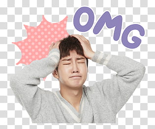 WINNER Line, man holding his head with text overlay transparent background PNG clipart